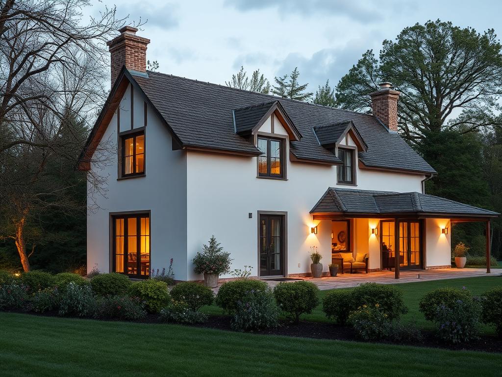Country house using frame technology фото
