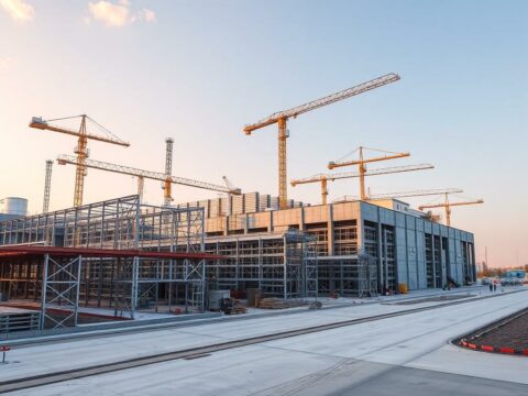 Как строят производственные здания: от замысла до первого включения станка