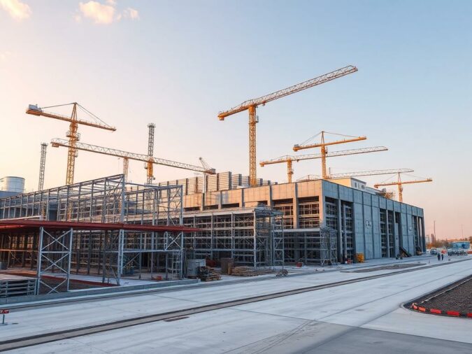 Как строят производственные здания: от замысла до первого включения станка