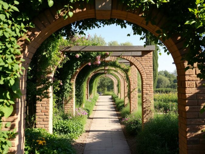 Садовые арки: простая магия для вашего участка