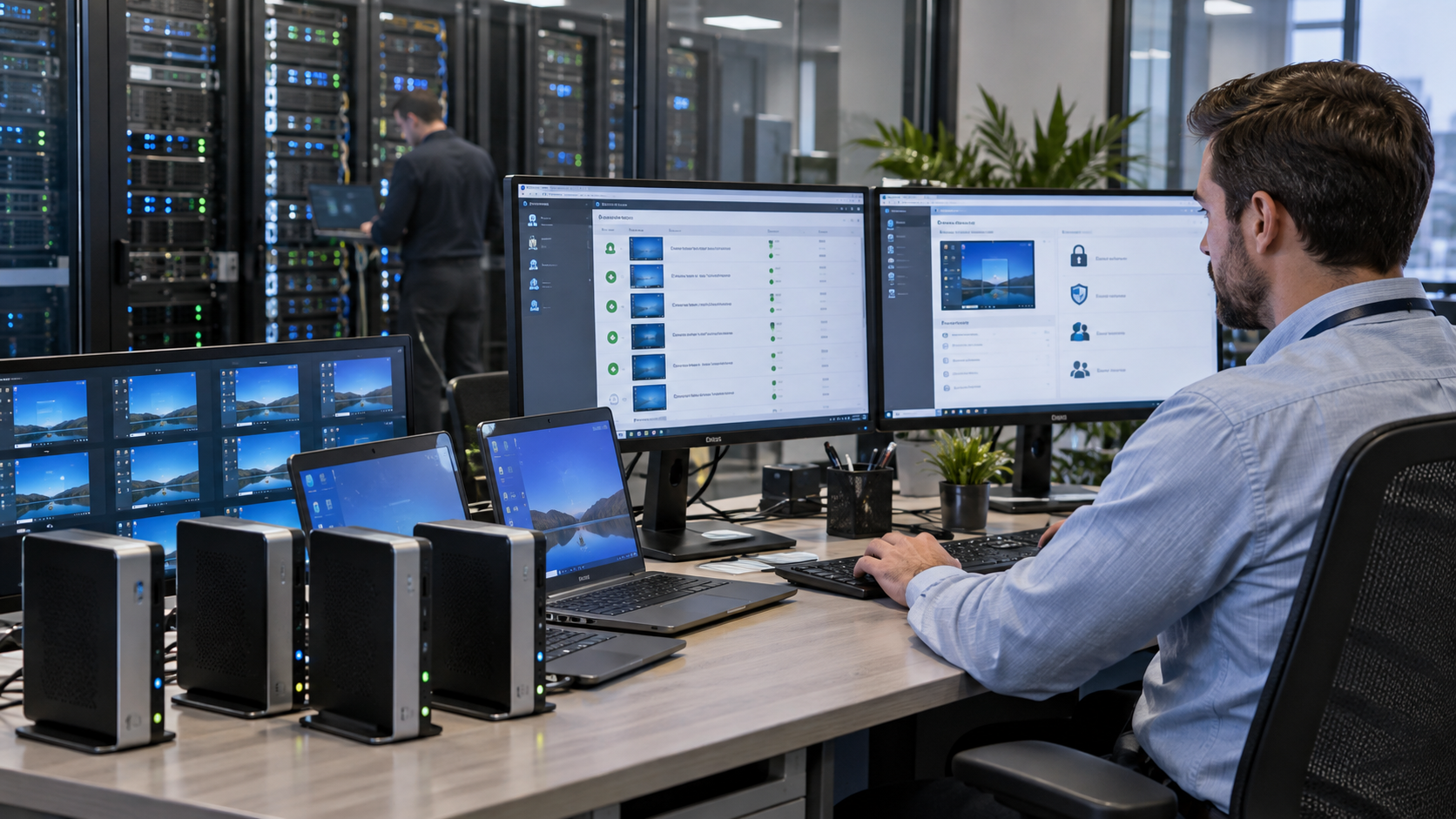 Защищенная VDI-инфраструктура: как выстроить устойчивую работу виртуальных рабочих мест
